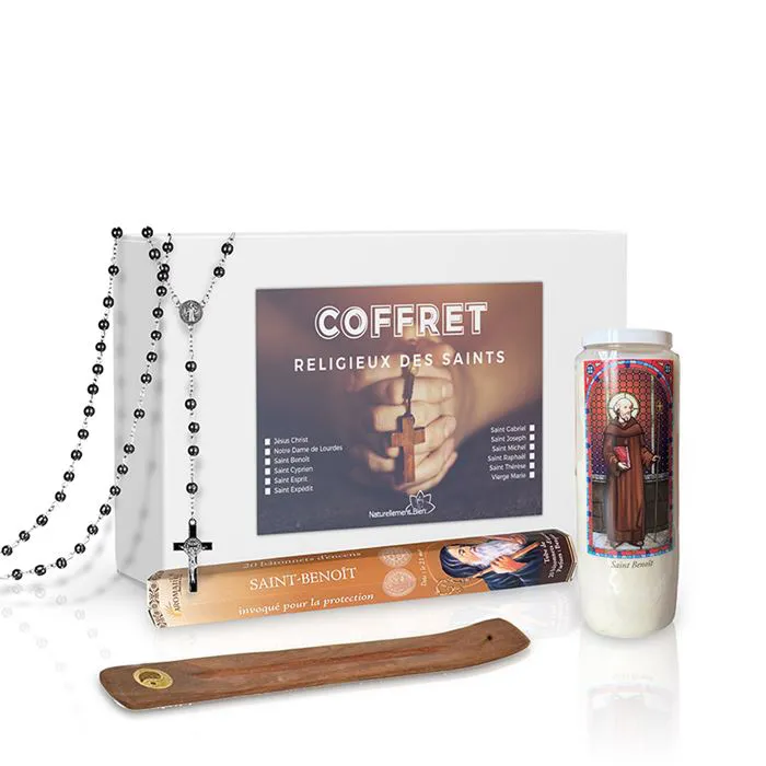 Coffret Neuvaine "Saint Benoît"
