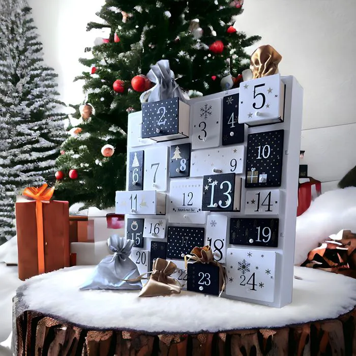 Calendrier Avent "Passion Bijoux" Coffret Bois