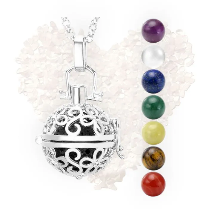 Collier 7 Pierres Chakras