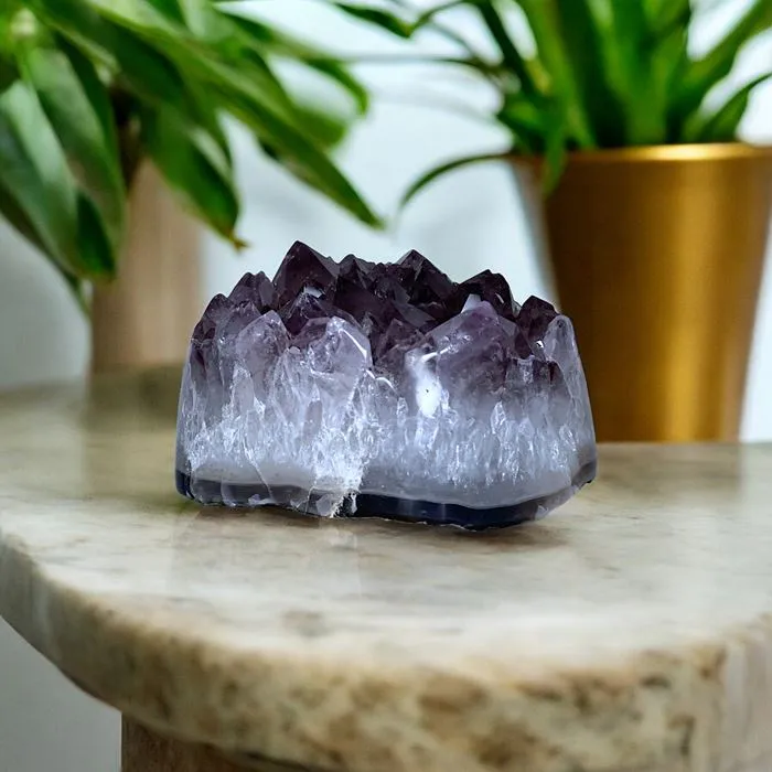 Druse d'Am&eacute;thyste du Br&eacute;sil 818 g