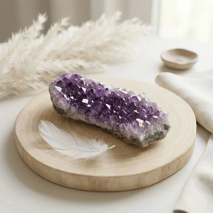 Druse d'Améthyste d'Uruguay 230 g
