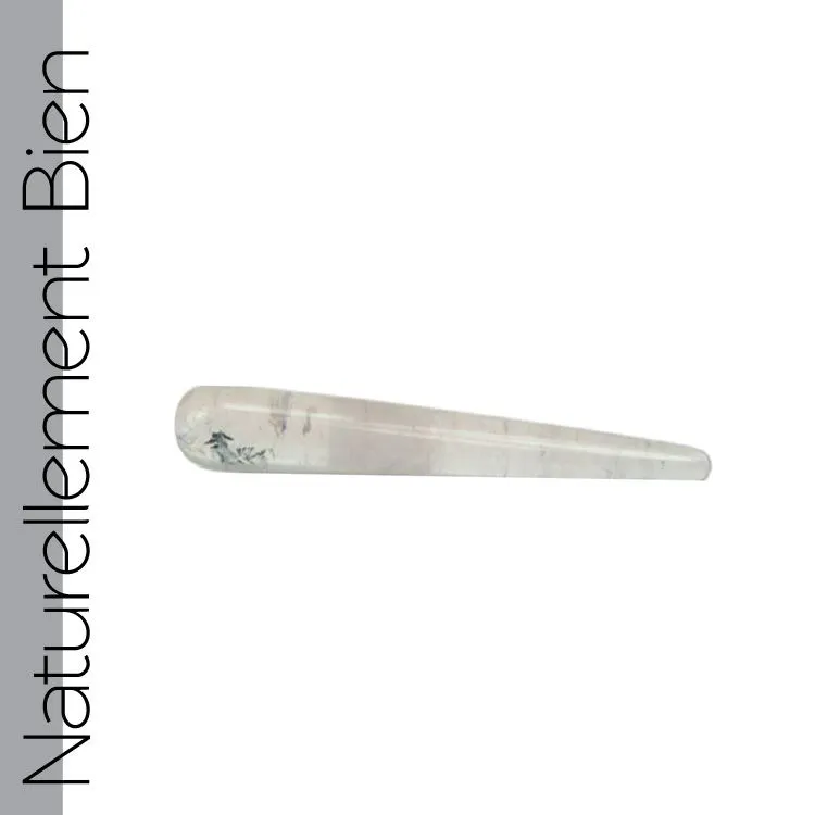 Bâton de Massage Cristal de Roche