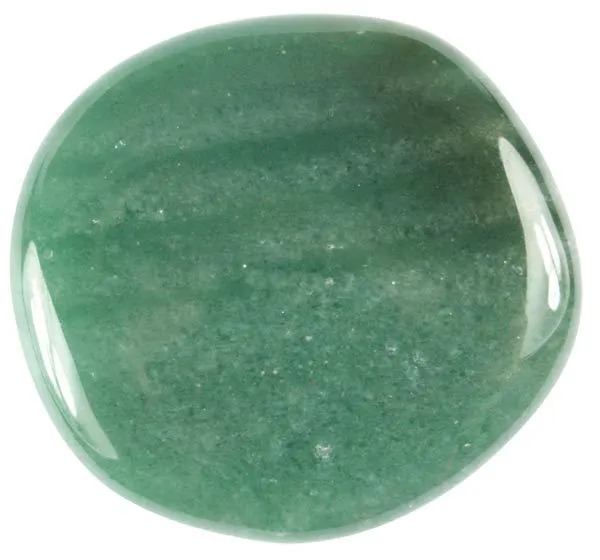 Pierre plate Aventurine Verte