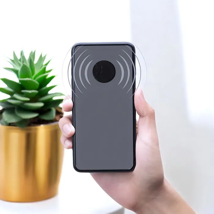 Plaque Ronde adhésive Shungite pour téléphone