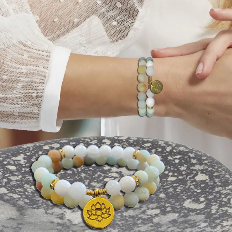 Bracelet «Quiétude» Amazonte