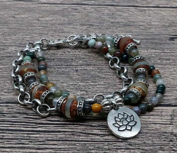 Bracelet Lotus Persévérance