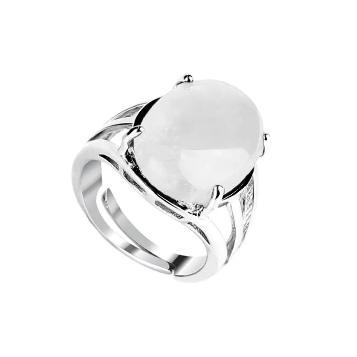 Bague "Émotions" Cristal de Roche