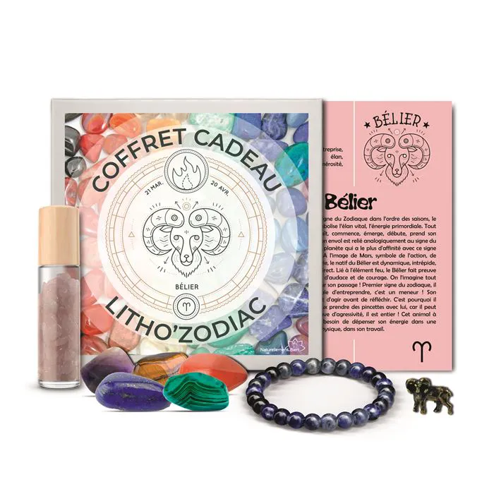 Coffret Cadeau Litho’Zodiac Bélier 