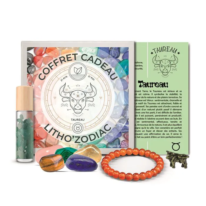 Coffret Cadeau Litho’Zodiac Taureau