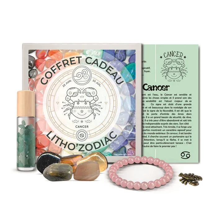 Coffret Cadeau Litho’Zodiac Cancer