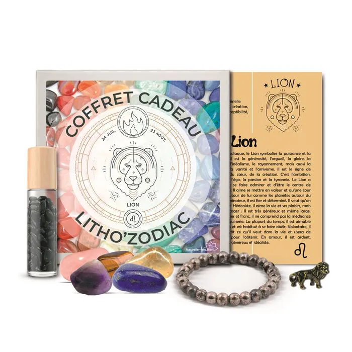 Coffret Cadeau Litho’Zodiac Lion