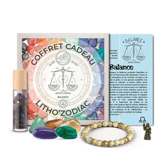 Coffret Cadeau Litho’Zodiac Balance
