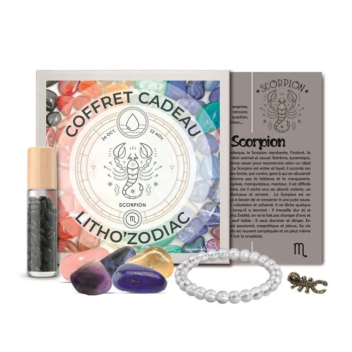 Coffret Cadeau Litho’Zodiac Scorpion