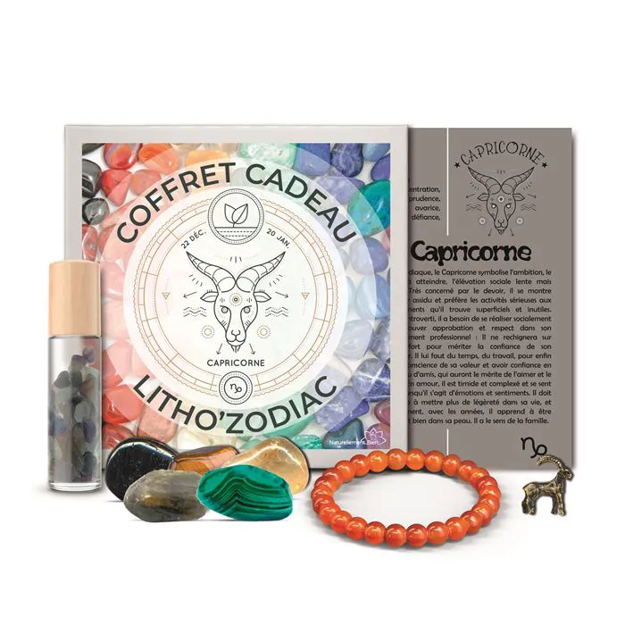 Coffret Cadeau Litho’Zodiac Capricorne