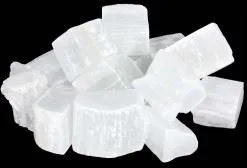 Pierres à décoration Sélénite blanc