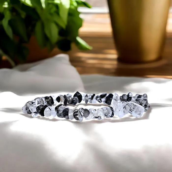 Bracelet Baroque Quartz Tourmaline