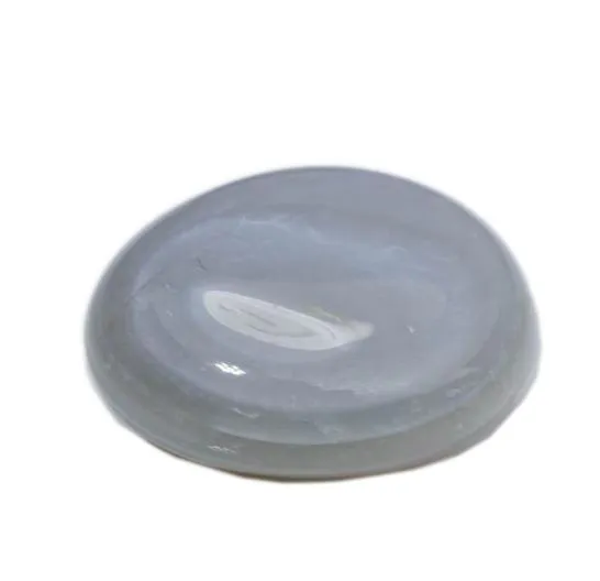 Pierre roul&eacute;e Agate Grise 2 &agrave; 3 cm