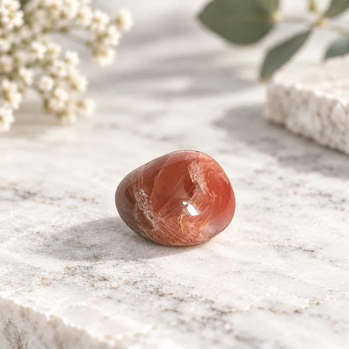 Pierre Roul&eacute;e Agate Rouge Brun 2 &agrave; 3 cm