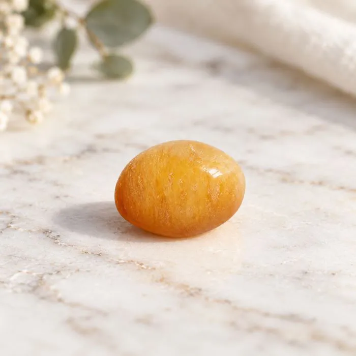 Pierre Roul&eacute;e Aventurine Orange 2 &agrave; 3 cm