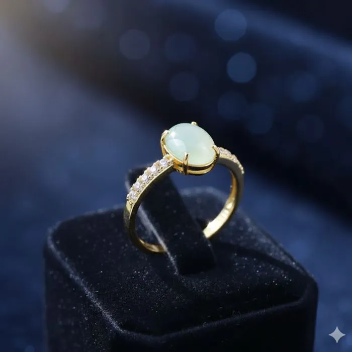 Bague "Éclat Précieux" Aigue Marine