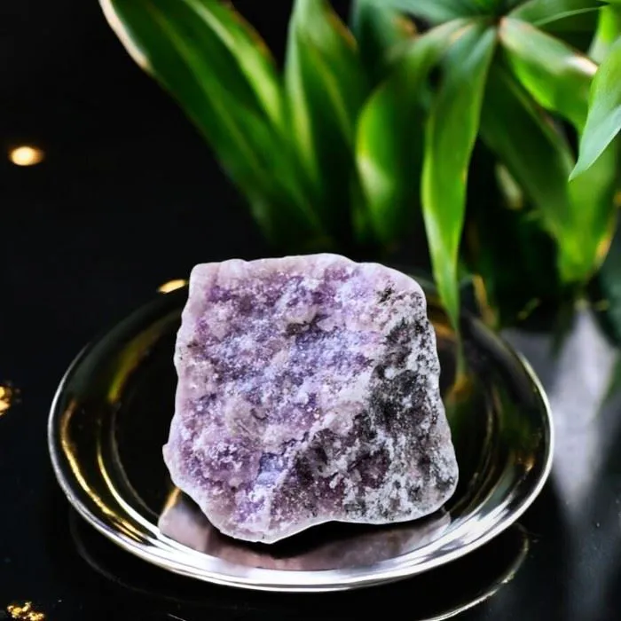 Pierre Brute L&eacute;pidolite 2 &agrave; 5 cm