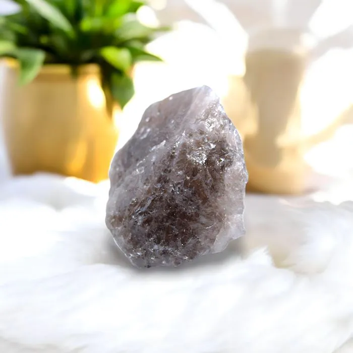 Pierre Brute Quartz Fum&eacute;