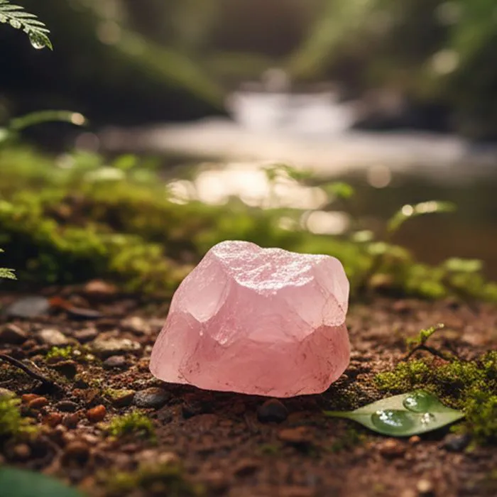 Pierre Brute Quartz Rose 2 &agrave; 4 cm