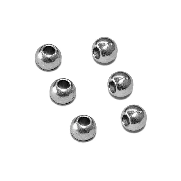 Sachet de 6 perles Lisses Ø 4 mm