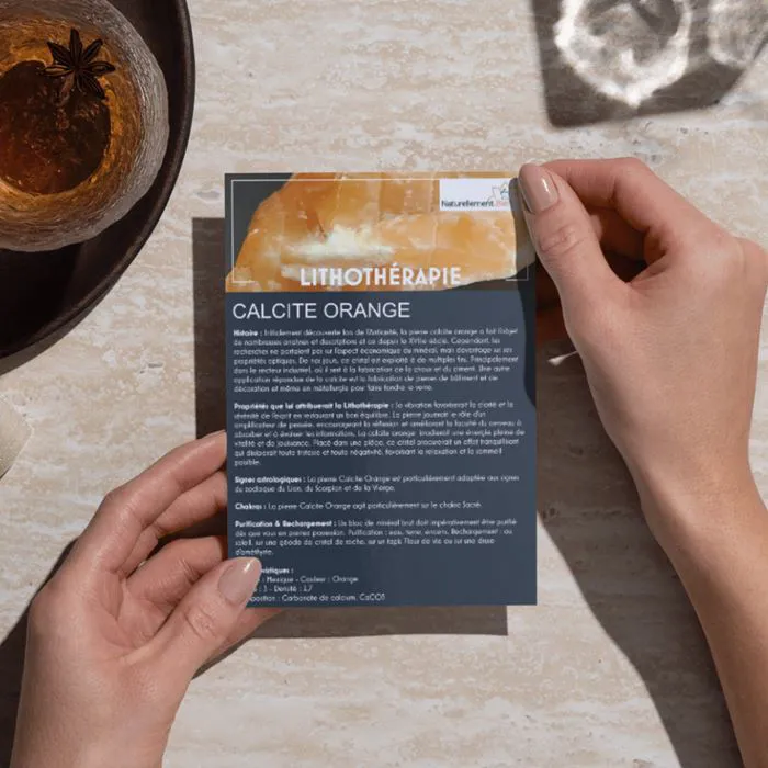 Carte Collection Calcite Orange