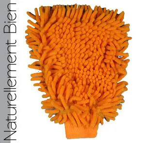 Gant de lavage microfibres