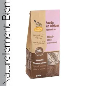 Soude en Cristaux 500g concentrée sac