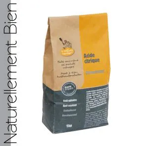 Acide Citrique 1kg sac