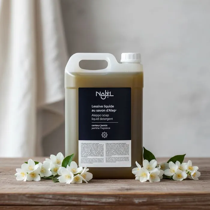Lessive Liquide Savon d'Alep Jasmin - 5 L