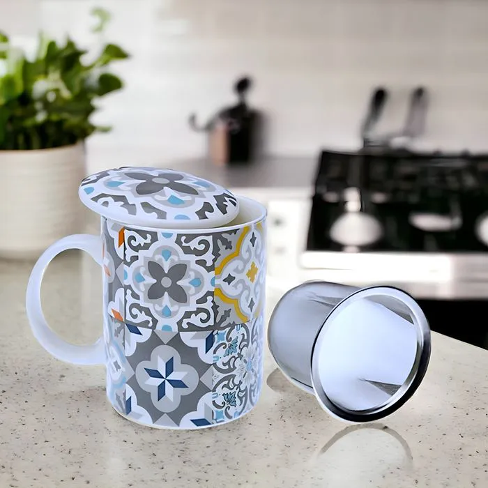 Tasse avec filtre pour infusion