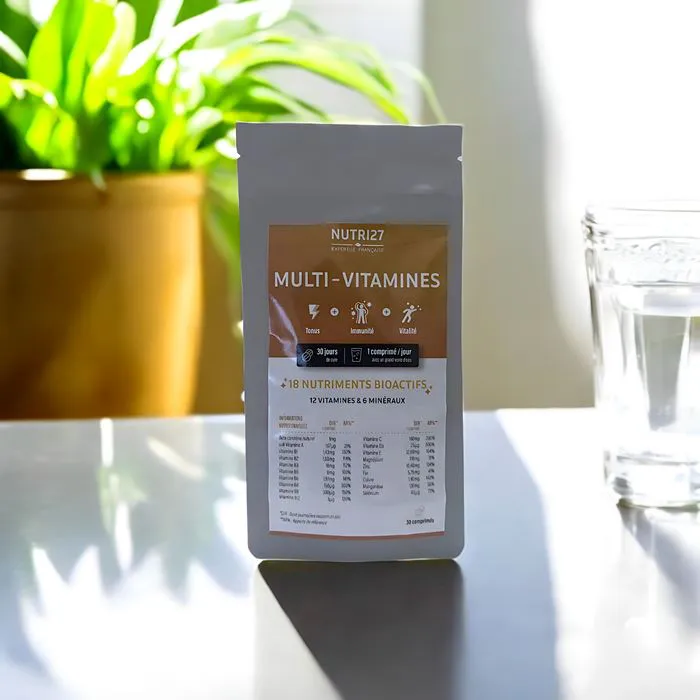 Multi-Vitamines - 12 Vitamines & 6 Minéraux