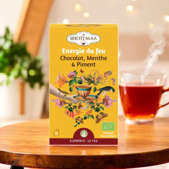 Infusion Éléments Bio "Energie du feu"
