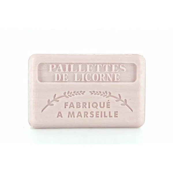 Savonnette Marseillaise Paillettes Licorne