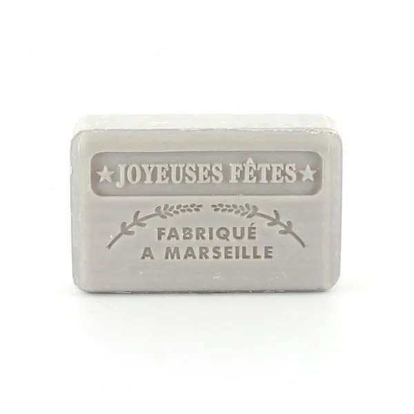 Savonnette Marseillaise Paillettes Fêtes Argent