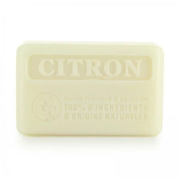 Savonnette Marseillaise 100% Nature Citron