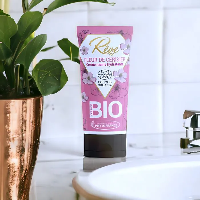 Crème hydratante Mains Fleur de Cerisier