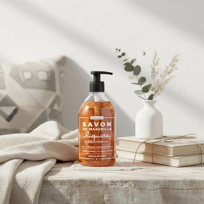 Savon Marseille Liquide "Fleur d'Oranger" 300 ml
