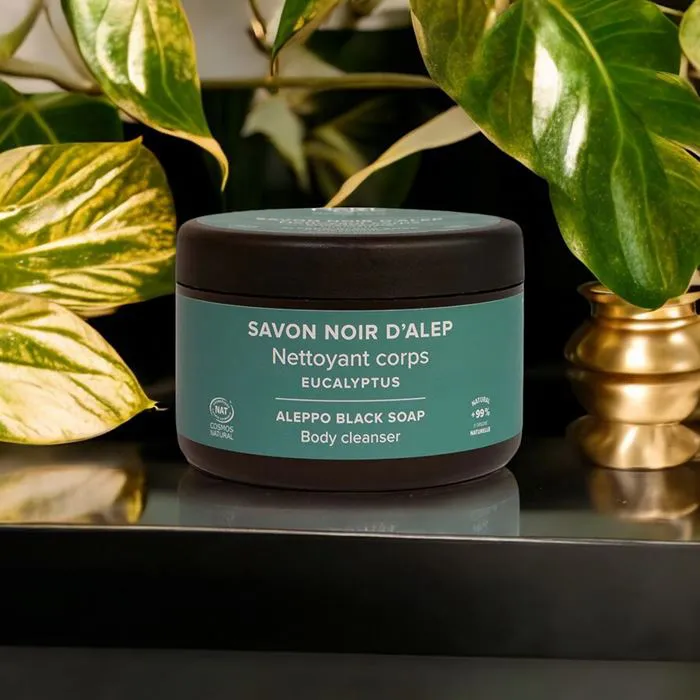 Savon noir d'Alep à l'eucalyptus