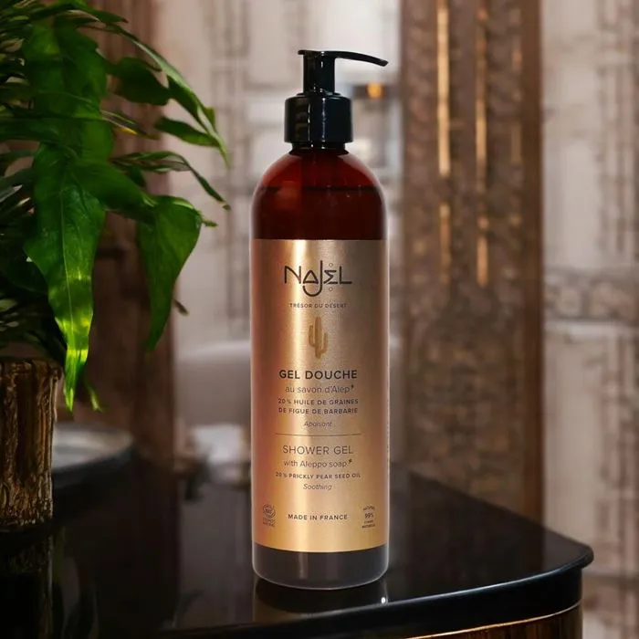 Gel douche à l'huile de figue de Barbarie