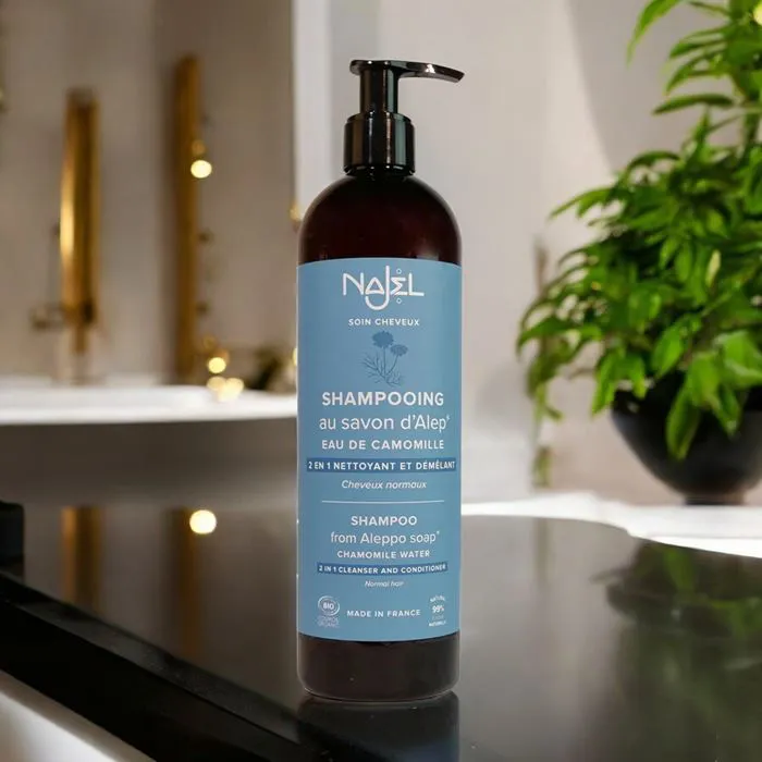 Shampoing au savon d'Alep cheveux normaux