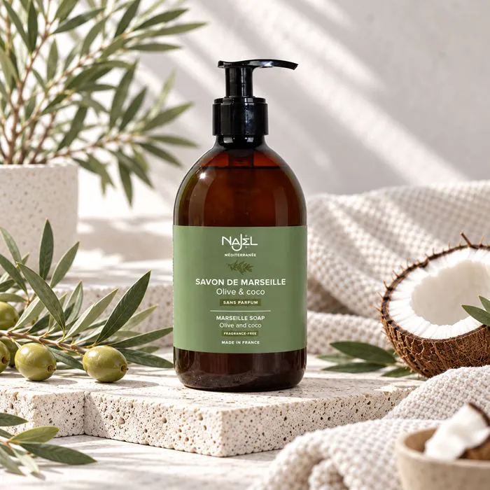 Savon de Marseille Liquide Olive & Coco