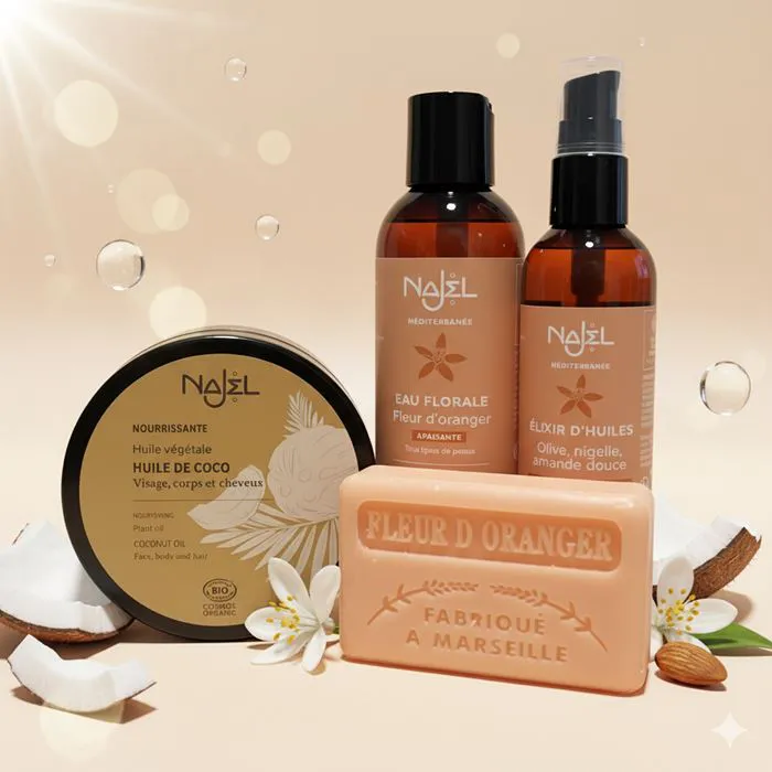 Coffret “Rituel Fleur d’Oranger & Huiles Précieuse