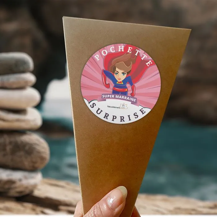 Pochette Surprise "SUPER MARRAINE"