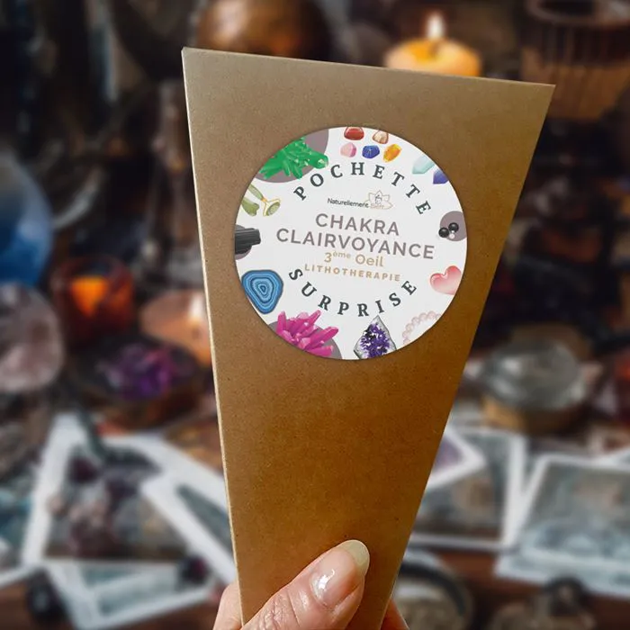 Pochette Surprise "Chakra Clairvoyance 3ème Oeil"