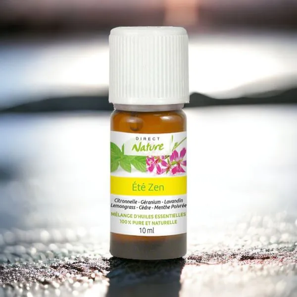 Synergie d'Huiles Essentielles Été Zen