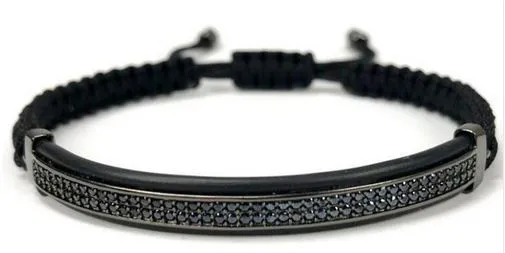 Bracelet Macramé Zircone